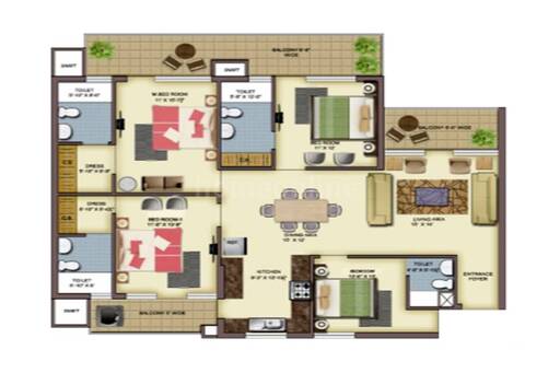 4 bhk la prisma